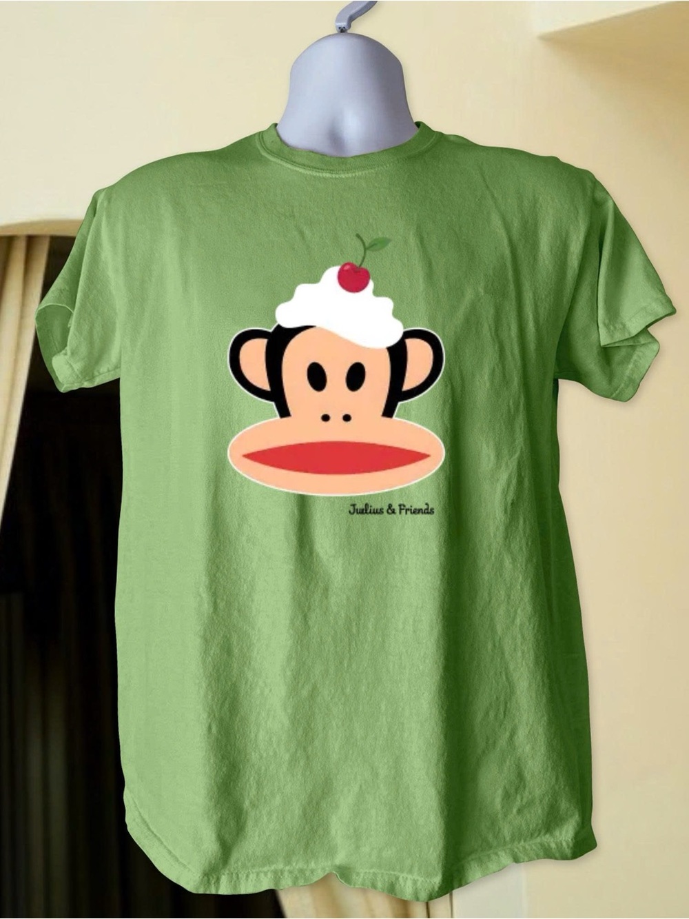Paul Light Green Julius Monkey Graphic Tee